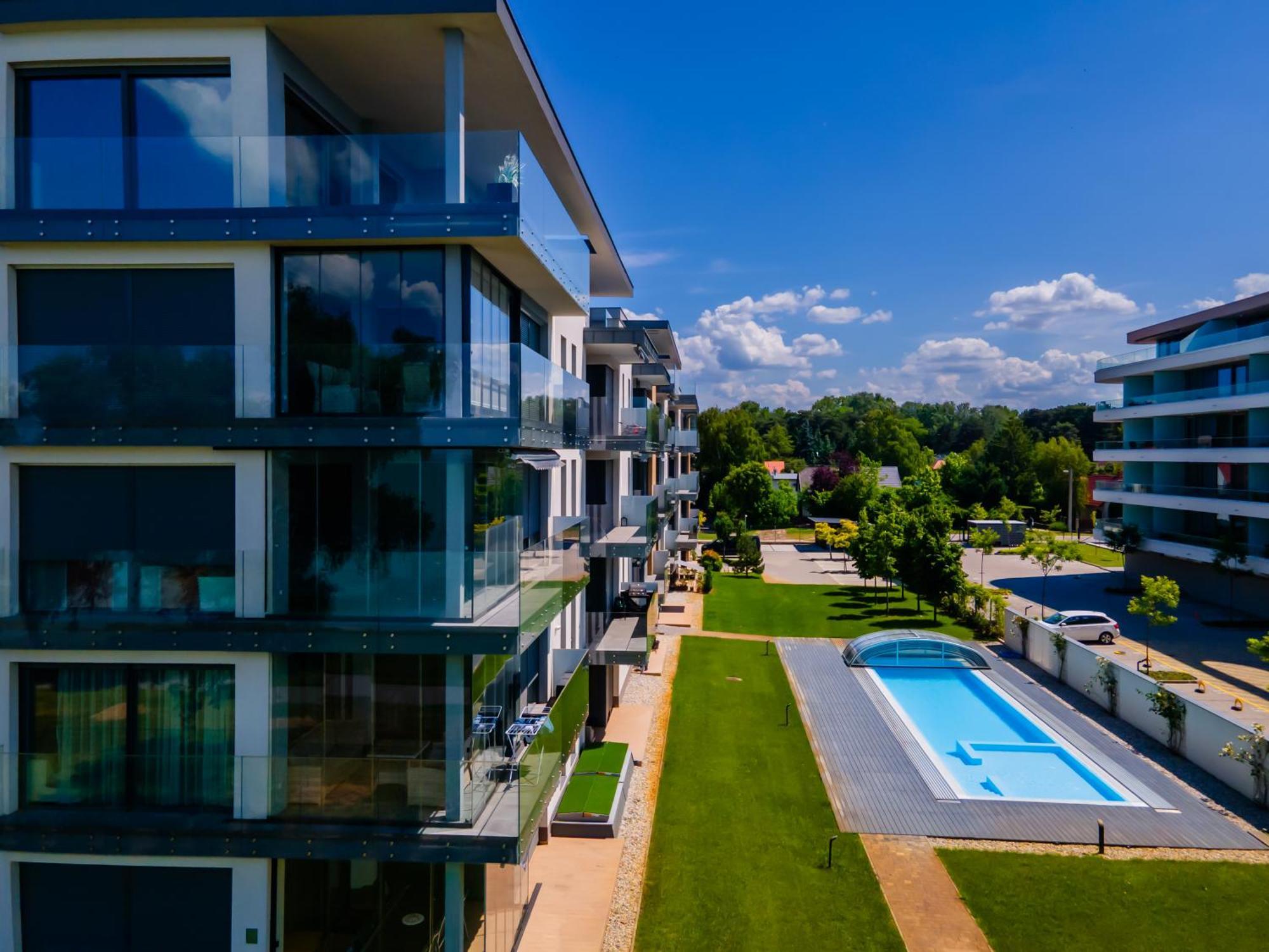 Myflat Casa Galerius Apartment Siofok Ngoại thất bức ảnh